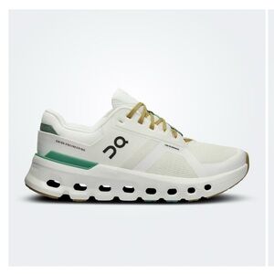 On Cloud Cloudrunner 2 Green White Womens Sneakers size 10.5